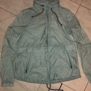 Free people light jacket, size small, aqua color